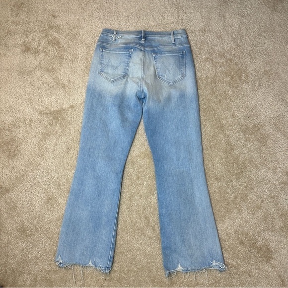 New Mother The Hustler Ankle Chew Jeans in Petal Plucker Size 29 - Picture 3 of 8